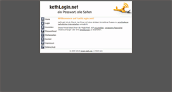 Desktop Screenshot of kathlogin.net